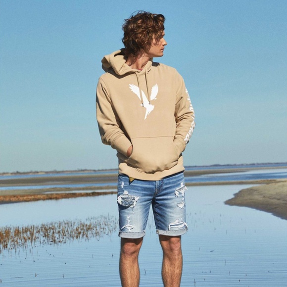 AE AirFlex+ Patched Denim Short - Medium Wash (31) - Picture 2 of 2